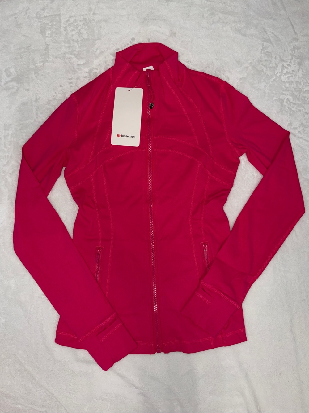 lululemon athletica Women's Fuchsia Full-Zip Utility Jacket